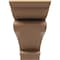 Ekena Millwork 4"W x 24"D x 8"H Thin Mayflower Rough Cedar Woodgrain TimberThane Corbel, Primed Tan CORUR04X24X08MAYRCPR - alternate 4